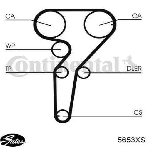 Do koszyka 0071719649 Fiat/Alfa/Lancia Pasek rozrządu