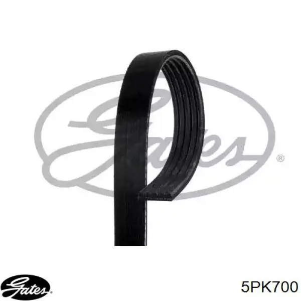 Pas napędowy mechanizmów Gates 5PK700 cena, od 12,89 USD