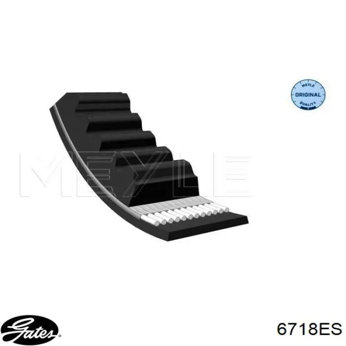 Pas napędowy mechanizmów Gates 6718ES cena, od 11,68 USD