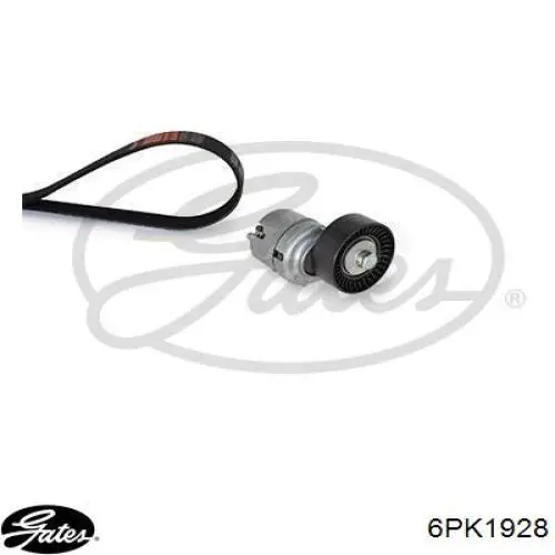 Pas napędowy mechanizmów Gates 6PK1928 cena, od 24,42 USD