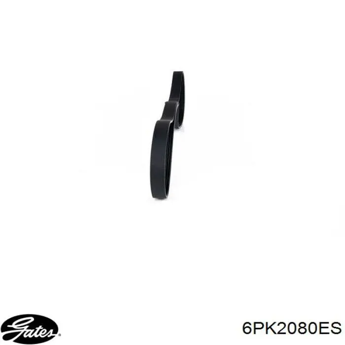 Pas napędowy mechanizmów Gates 6PK2080ES cena, od 18,69 USD