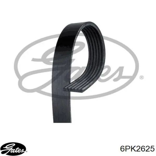 Pas napędowy mechanizmów Gates 6PK2625 cena, od 26,84 USD