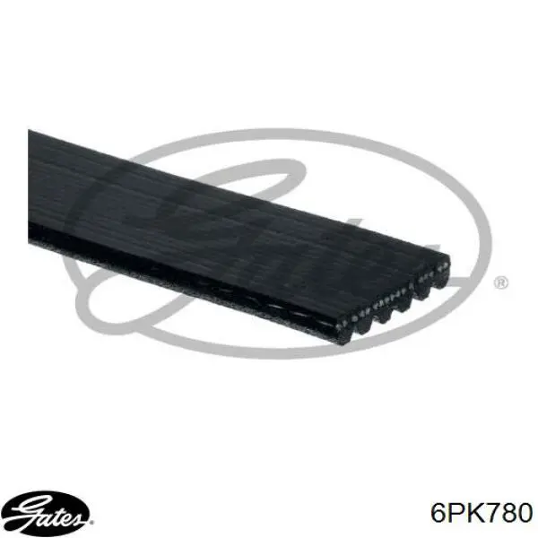 Pas napędowy mechanizmów Gates 6PK780 cena, od 13,33 USD