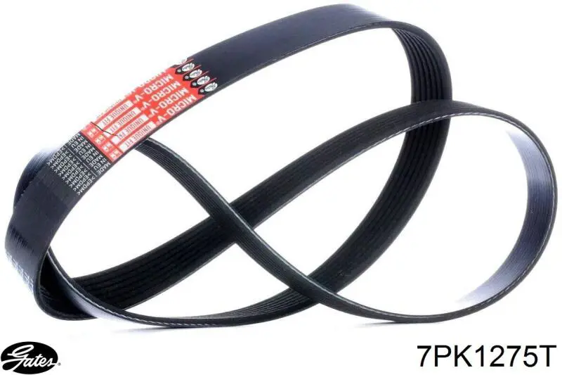 Pas napędowy mechanizmów Gates 7PK1275T cena, od 17,35 USD