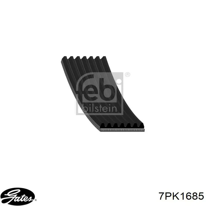Do koszyka 7PK1687 Sato Tech Pas napędowy mechanizmów