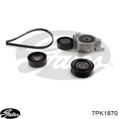 Pas napędowy mechanizmów Gates 7PK1870 cena, od 21,81 USD