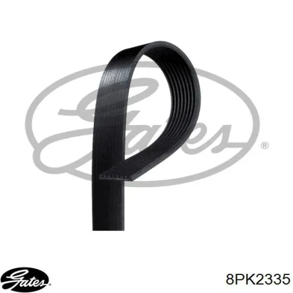 Pas napędowy mechanizmów Gates 8PK2335 cena, od 32,99 USD