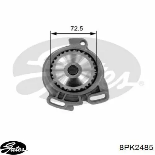 8PK2485 Gates pas napędowy mechanizmów