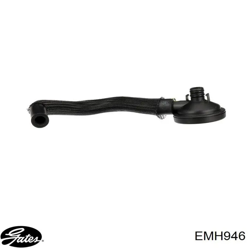 Separator oleju układu wentylacji kadłuda (bloku silnika) Gates EMH946 cena, od 10,45 USD
