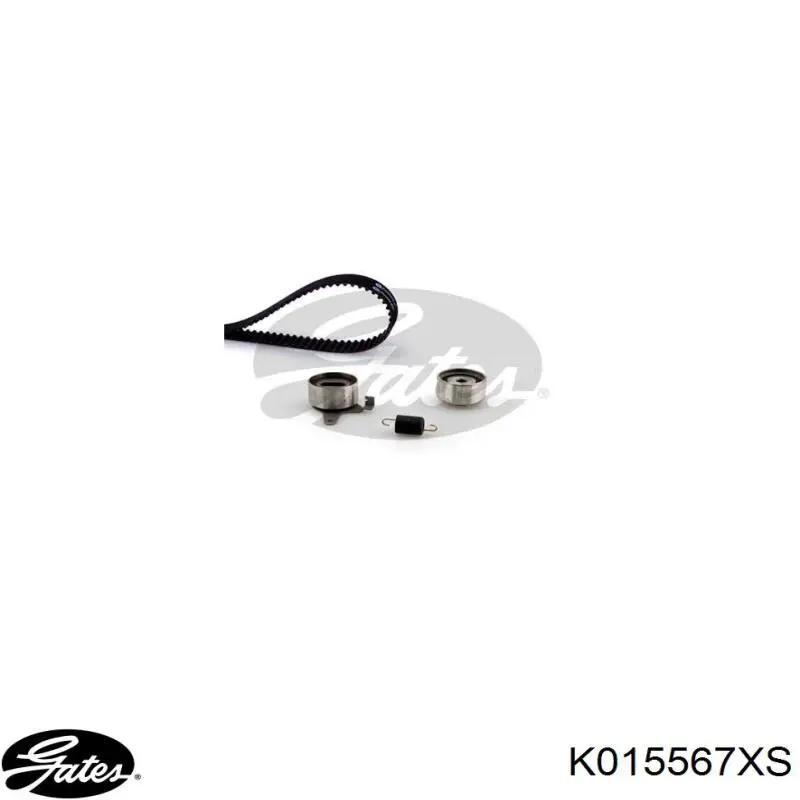 Pasek rozrządu, zestaw Gates K015567XS cena, od 70,65 USD