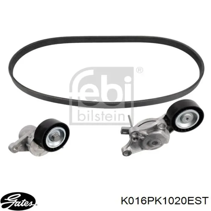 1678169480 Peugeot/Citroen Pasek napędowy mechanizmów, zestaw