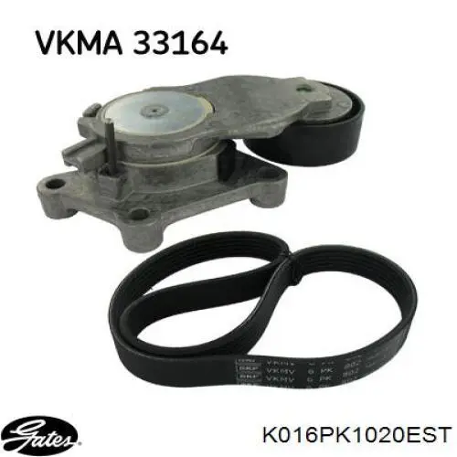 Pasek napędowy mechanizmów, zestaw Peugeot/Citroen 1678169480 cena, od 150,61 USD