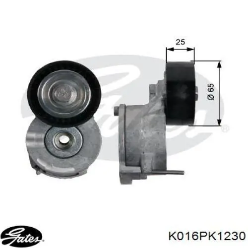 1617025580 Peugeot/Citroen Pasek napędowy mechanizmów, zestaw