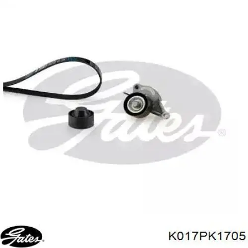 Pasek napędowy mechanizmów, zestaw Gates K017PK1705 cena, od 124,36 USD