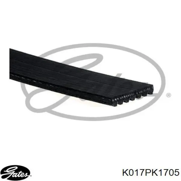 Do koszyka K017PK1705 Gates Pasek napędowy mechanizmów, zestaw