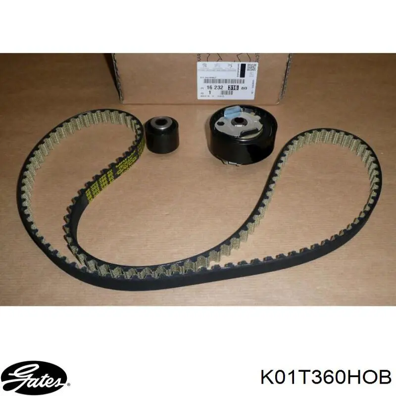 Do koszyka 1654512780 Peugeot/Citroen Pasek rozrządu, zestaw