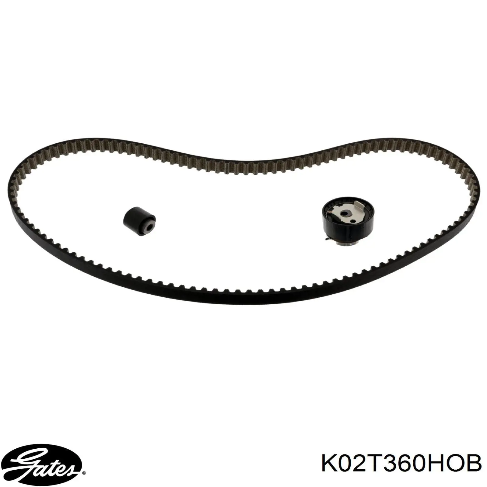 1654516180 Peugeot/Citroen Pasek rozrządu, zestaw