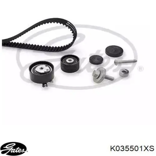 Pasek rozrządu, zestaw Gates K035501XS cena, od 99,61 USD