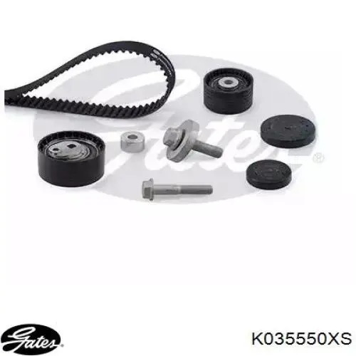 Pasek rozrządu, zestaw Gates K035550XS cena, od 109,30 USD