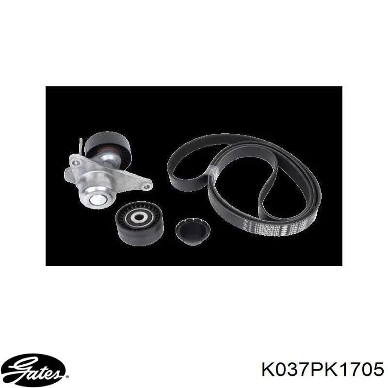 Pasek napędowy mechanizmów, zestaw K037PK1705 Gates