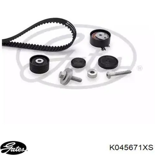 Pasek rozrządu, zestaw Gates K045671XS cena, od 120,28 USD