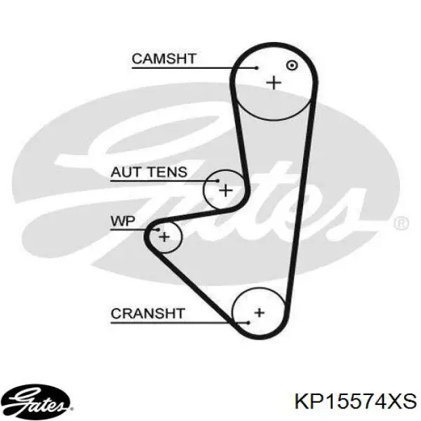 Pasek rozrządu, zestaw Continental/Siemens CT1066WP1 cena, od 89,21 USD