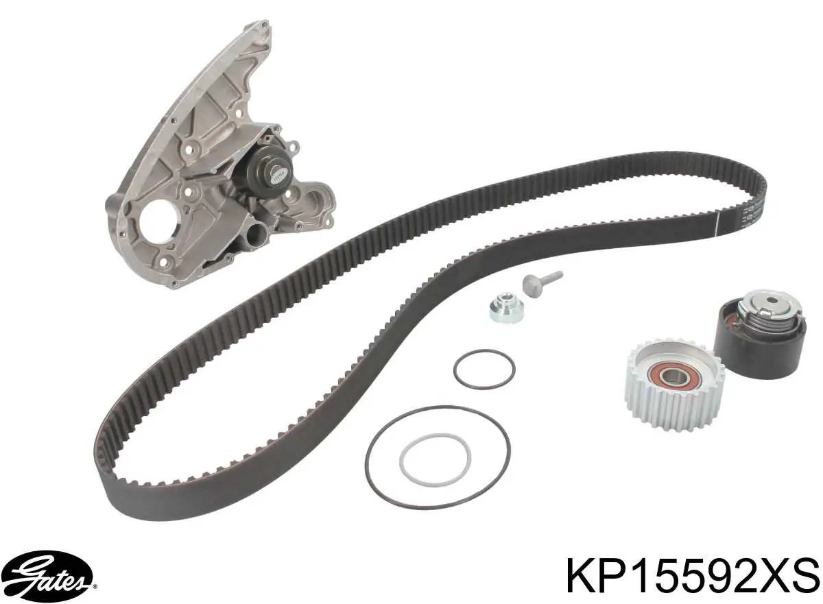 Pasek rozrządu, zestaw Gates KP15592XS cena, od 229,87 USD