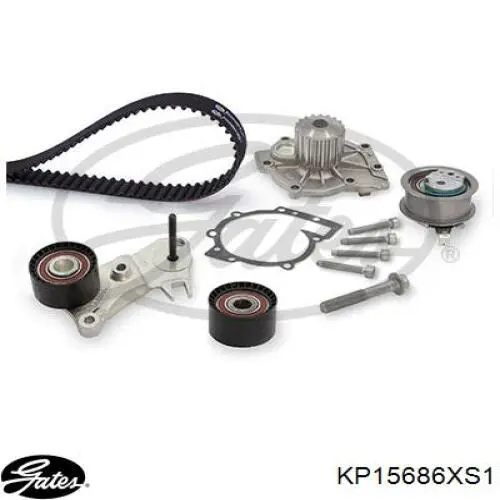 Pasek rozrządu, zestaw Gates KP15686XS1 cena, od 276,34 USD
