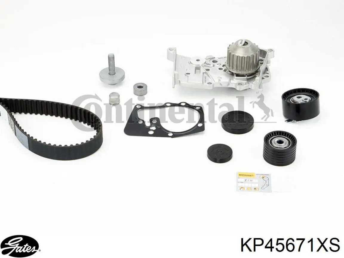 Pasek rozrządu, zestaw Gates KP45671XS cena, od 173,36 USD