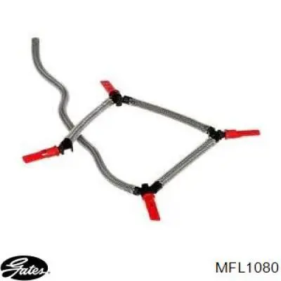 Rurka paliwa, zwrotna od wtryskiwaczy Gates MFL1080 cena, od 25,75 USD