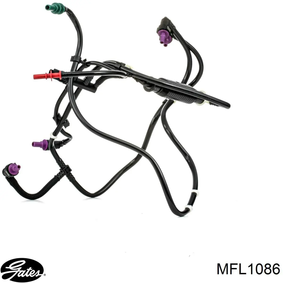 9660777980 Peugeot/Citroen Rurka paliwa, zwrotna od wtryskiwaczy