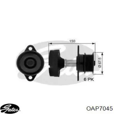 Koło pasowe alternatora 1488368 Ford