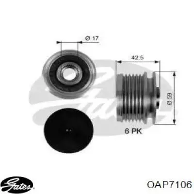 Koło pasowe alternatora Continental/Siemens AP9025 cena, od 16,11 USD