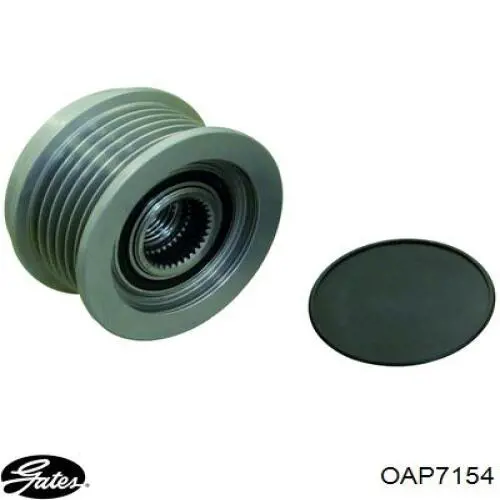 Koło pasowe alternatora AV6Q10A352BA Ford