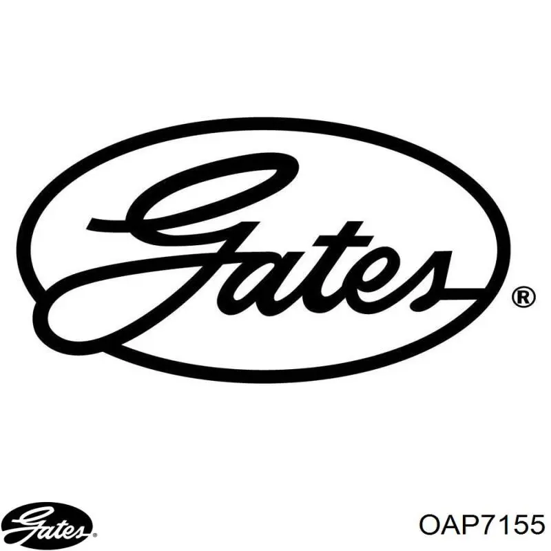 Do koszyka OAP7155 Gates Koło pasowe alternatora
