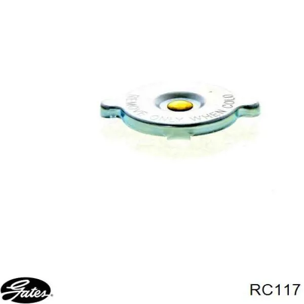 Pokrywa (korek) chłodnicy Gates RC117 cena, od 4,83 USD