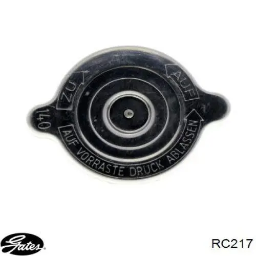 Pokrywa (korek) chłodnicy Gates RC217 cena, od 8,69 USD