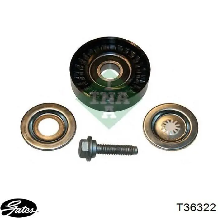 Rolka prowadząca, kierunkowa paska napędowego Gates T36322 cena, od 16,60 USD