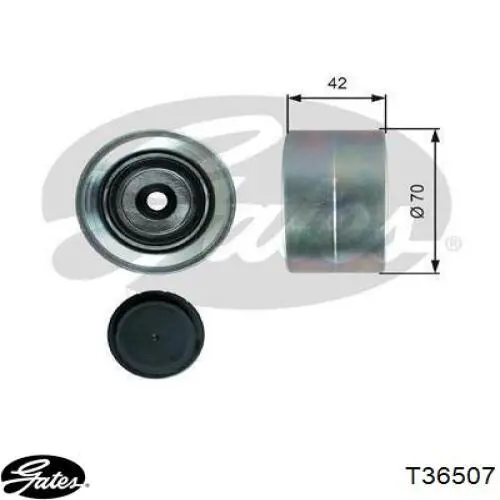 Rolka prowadząca kierunkowa paska rozrządu MAN 51958006119 cena, od 52,08 USD