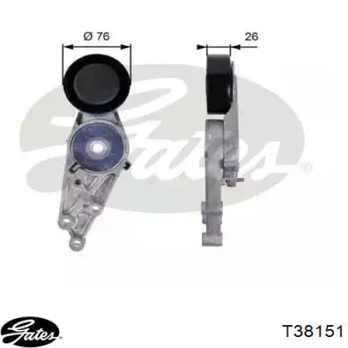 Napinacz paska napędowego Gates T38151 cena, od 17,53 USD