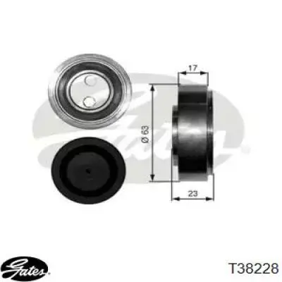 Rolka napinacza paska napędowego Gates T38228 cena, od 30,22 USD