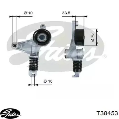 Napinacz paska napędowego Tenacity ABTTO1003 cena, od 46,89 USD