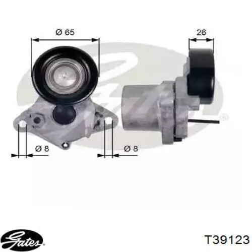 252812A600 Gates Napinacz paska napędowego