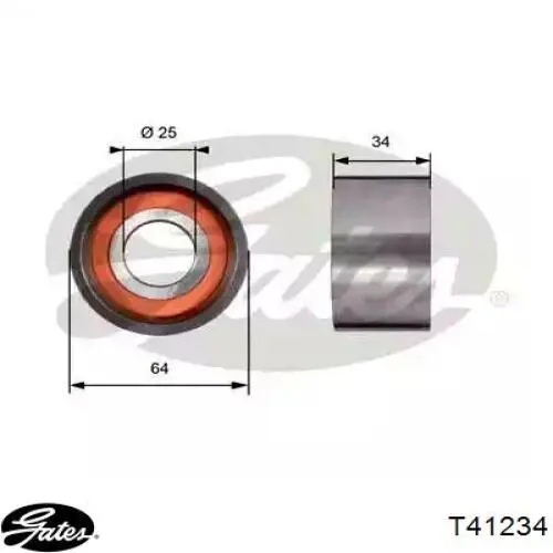 Do koszyka 99461358 Fiat/Alfa/Lancia Rolka napinacza paska rozrządu