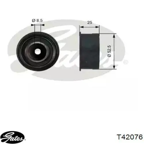 Do koszyka 9128740 General Motors Rolka prowadząca kierunkowa paska rozrządu
