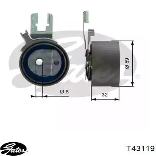 Rolka napinacza paska rozrządu 31339542 Volvo