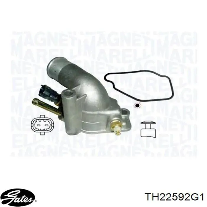 350085A ERA Obudowa termostatu