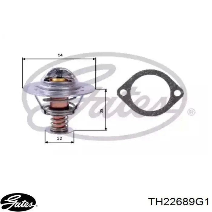 Termostat Gates TH22689G1 cena, od 14,01 USD