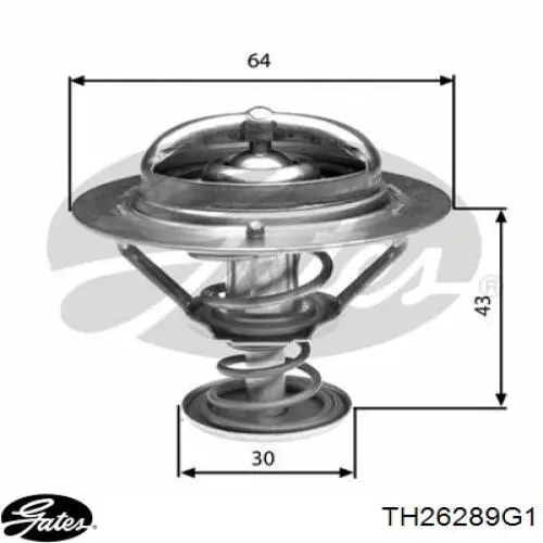 Obudowa termostatu Vernet 632089J cena, od 18,67 USD