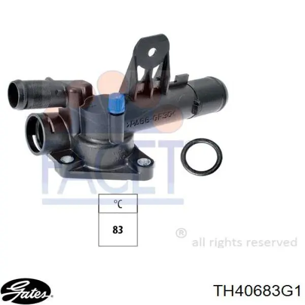 Termostat Gates TH40683G1 cena, od 37,52 USD